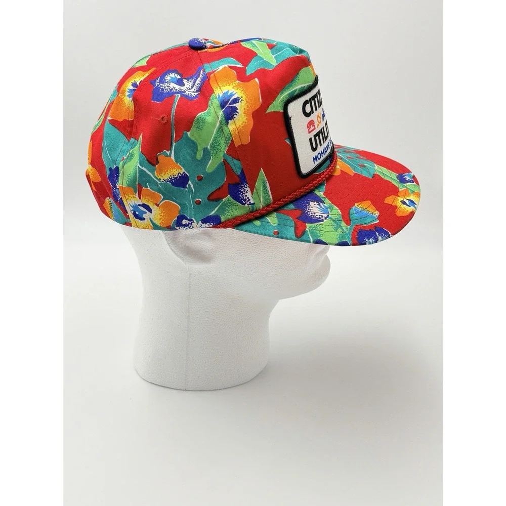 Citizens Utilities Mohave Sector Kingman AZ Floral Vintage Snapback Hats Nissin